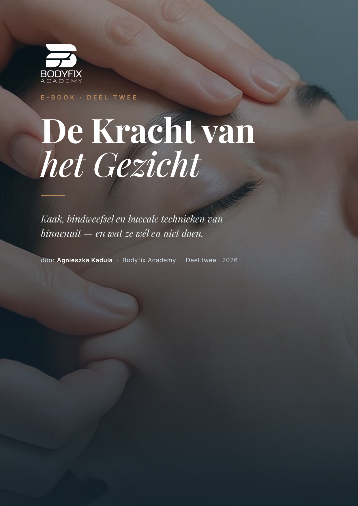 Cover van het e-book De Kracht van het Gezicht — Bodyfix Academy