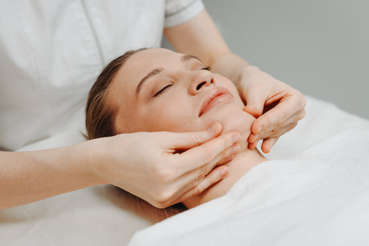 Bindweefsel massage, gezicht
