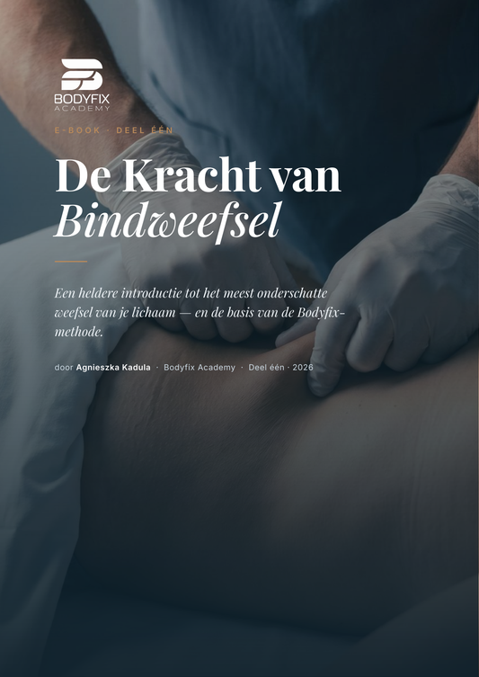 Cover van het e-book De Kracht van Bindweefsel — Bodyfix Academy